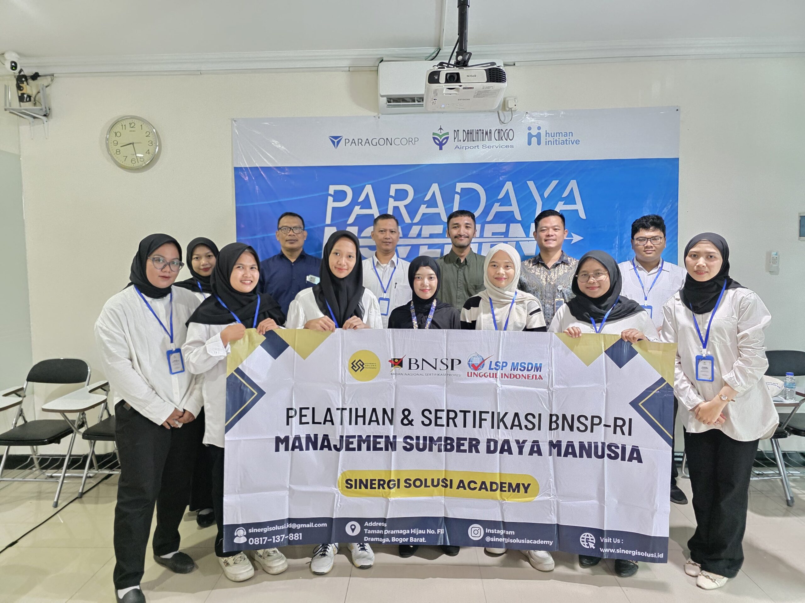 Pelatihan staf sdm pt dahliatama